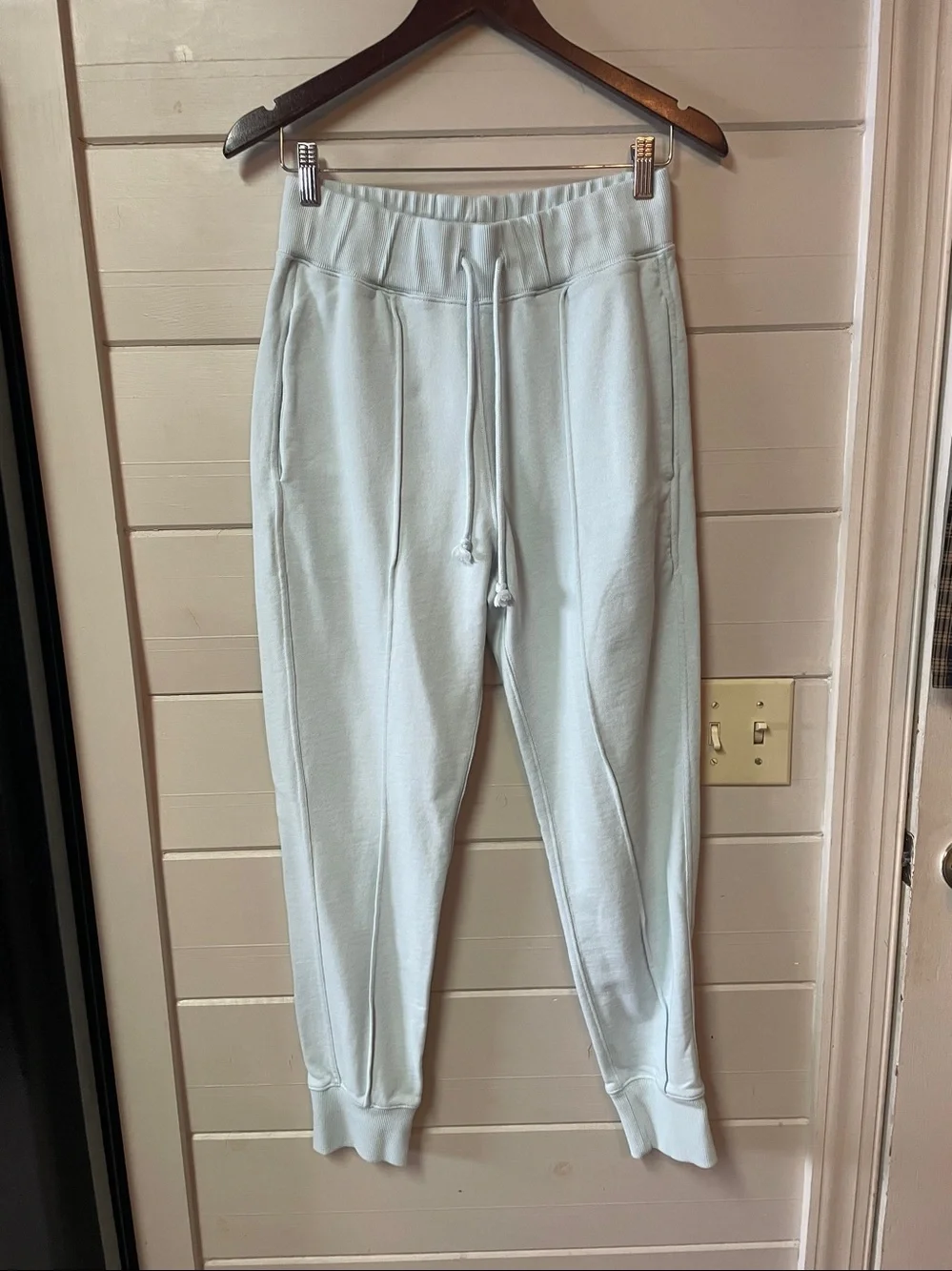 Reuben Oliver Set Joggers Sweatshirt Men’s Blue 100% Cotton Size M.